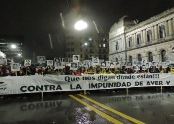 Uruguayos marcharán por desaparecidos de la última dictadura