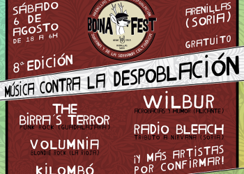 The Birra´s Terror, Volumnia, Radio Bleach y Kilombó se unen al Boina Fest en su lucha contra la despoblación