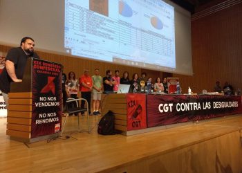 El vallisoletano Miguel Fadrique ha sido elegido secretario general de la CGT en el XIX Congreso Ordinario de Zaragoza