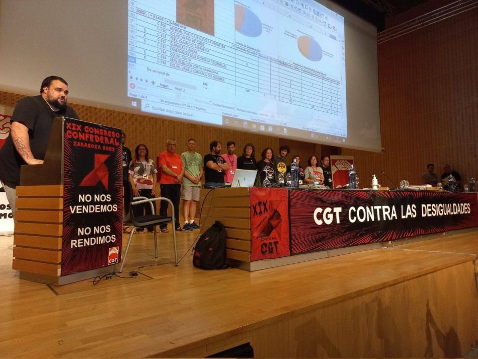 El vallisoletano Miguel Fadrique ha sido elegido secretario general de la CGT en el XIX Congreso Ordinario de Zaragoza