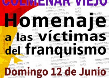 IX Homenaje a las Víctimas del Franquismo en Colmenar Viejo