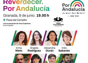 Acto central de campaña de Por Andalucía para «Reverdecer» nuestra comunidad
