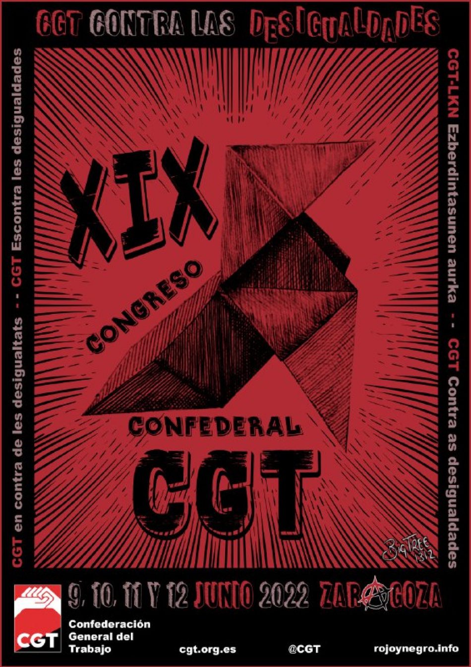 CGT anuncia la celebración de su XIX Congreso Ordinario en Zaragoza
