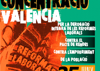 CGT vuelve a la calle junto al sindicalismo alternativo “contra las reformas que precarizan a la clase trabajadora”