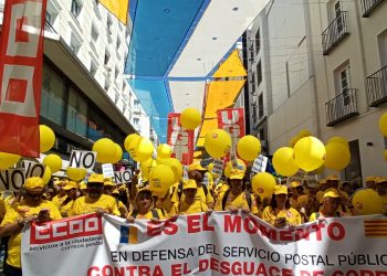 Arranca la huelga general en Correos convocada por CCOO y UGT (1, 2 y 3 de junio)