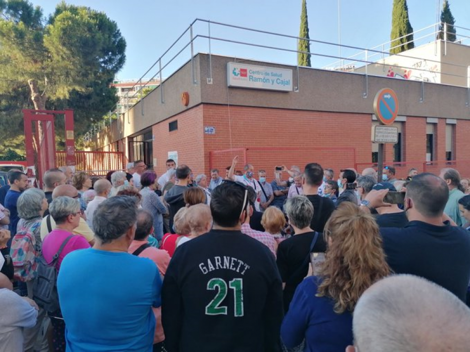 «La sangría de Ayuso a la sanidad pública, aniquila impunemente salud y vidas de miles de personas»