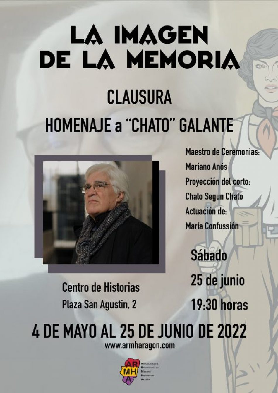 Semana del 20 al 25 de junio en la IV edición de «La Imagen de la Memoria»