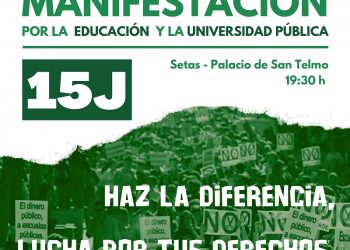 La Pablo de Olavide, junto a otras universidades andaluzas, en proceso de desmantelamiento, en defensa de la universidad pública: movilización el 15-J
