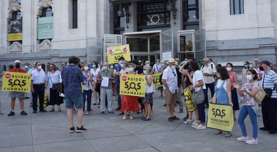 La Asociación Vecinal El Organillo recurrirá ante el Tribunal Superior de Justicia una sentencia que niega la inacción del Ayuntamiento ante el ruido en Chamberí