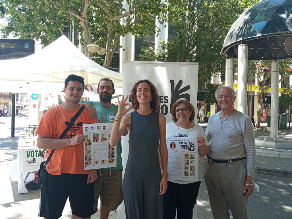 El escritor Fernando Schwartz y el director de cine Fernando Colomo piden el voto para Recortes Cero el 19J