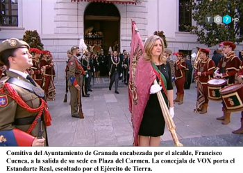 Granada Laica denuncia que las autoridades convierten la legítima procesión religiosa del Corpus en una exhibición nacional-católica