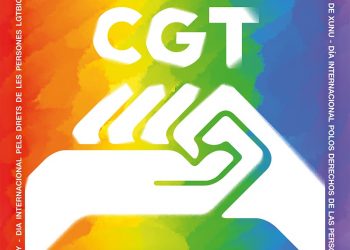 CGT llama a la ciudadanía a movilizarse este 28J por los derechos de las personas LGTBIQ+