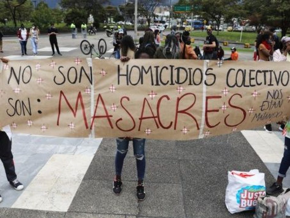 Denuncian masacre número 48 perpetrada en Colombia en 2022