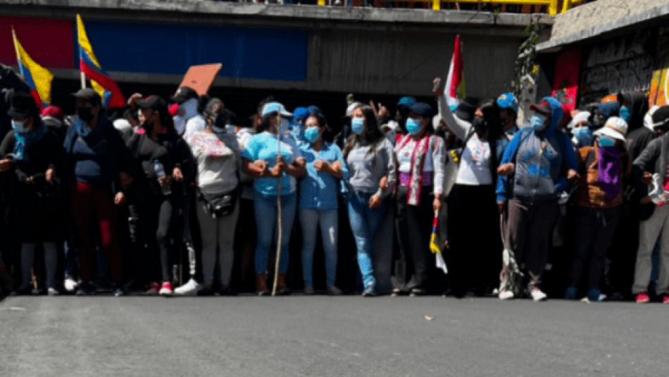 Realizan marchan en Ecuador previo a la reanudación del diálogo