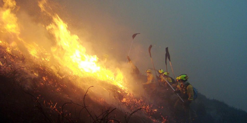 Siguen sin control los incendios en Mijas, Cáceres, Castilla y León y Galicia