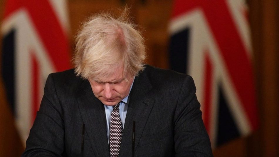 Cascada de renuncias, el principio del fin de Boris Johnson