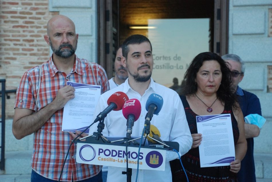 Podemos presenta una PNL para “mejorar la prevención y extinción de incendios” en la región y “revertir los recortes del gobierno de Page”