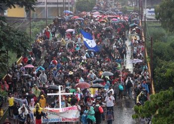 Nueva caravana de migrantes en México busca llegar a frontera de EEUU