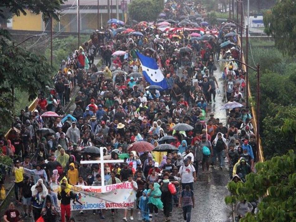 Nueva caravana de migrantes en México busca llegar a frontera de EEUU