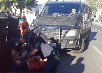 Podemos Sevilla condena los abusos policiales contra la manifestación por los cortes de luz