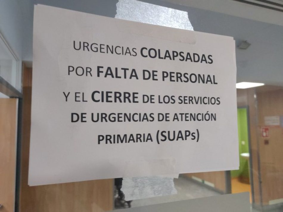 Pacientes pendientes de ingreso, ambulancias esperando y ancianos que están horas en sillones en las Urgencias de la Comunidad de Madrid