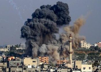 La Fuerza Aérea de Israel bombardea la franja de Gaza