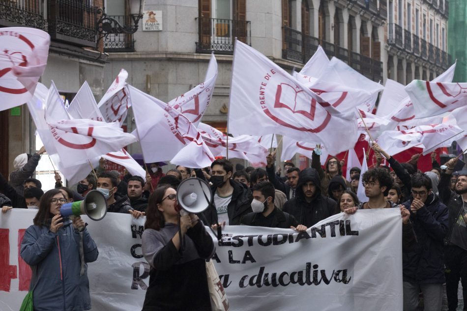 Multan a cinco militantes de Estudiantes en Movimiento y Frente de Estudiantes por agitaciones de cara a la Huelga General Estudiantil del pasado 24 de marzo