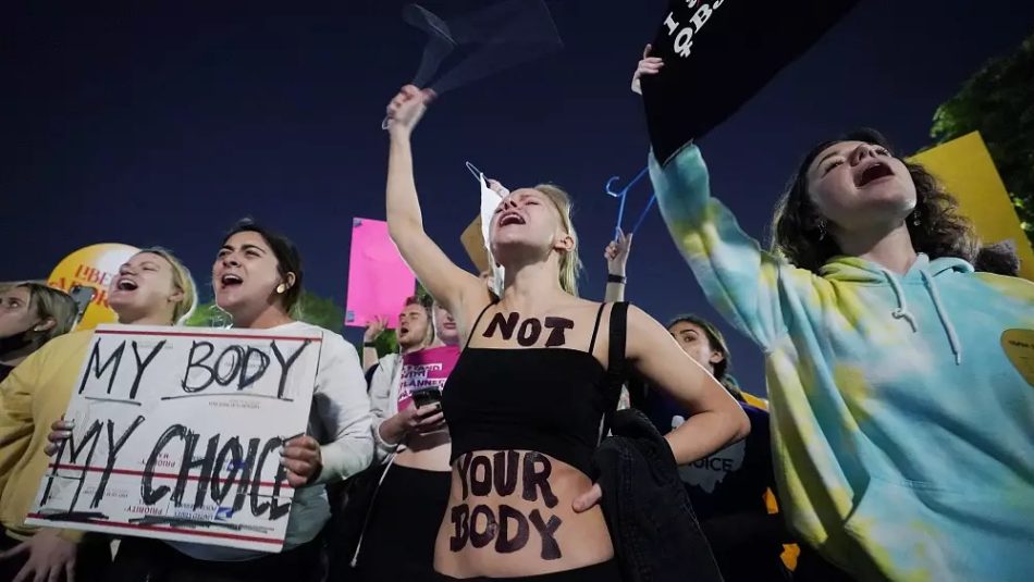 Continúan las protestas en Estados Unidos por el derecho al aborto