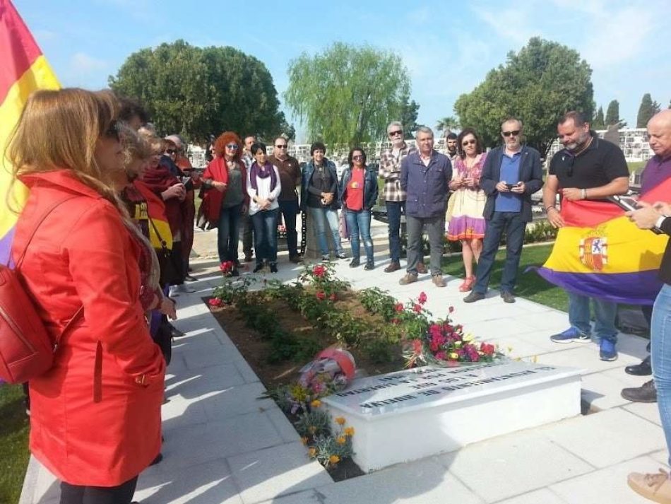 IU Huelva celebra la aprobación de la Ley de Memoria en el Congreso e insta a la Junta a cumplir la norma andaluza