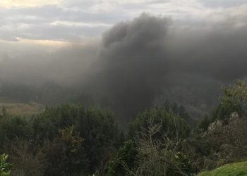 El túnel de Anes contamina el agua y el aire con la complicidad de las administraciones que se lo consienten desde hace 17 años