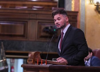 Rufián, a Sánchez: «Un sistema fiscal just no pot ser ni temporal ni extraordinari, perquè la justícia o és permanent o no és justícia»