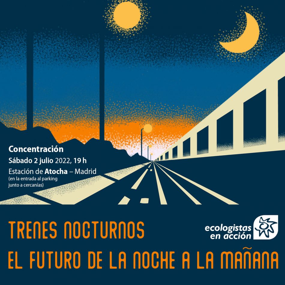 Convocatoria: concentración en pijama por la vuelta de los trenes nocturnos