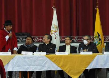 Ratifican el acta de paz entre el Gobierno y el movimiento indígena en Ecuador