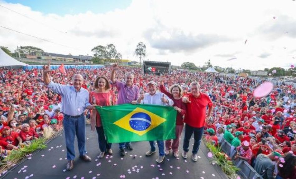 Lula intensifica agenda de candidatura presidencial en Brasil