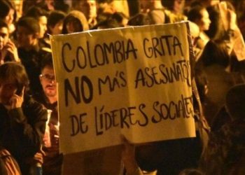 Aumenta a 107 la cifra de líderes sociales asesinados en Colombia durante el 2022