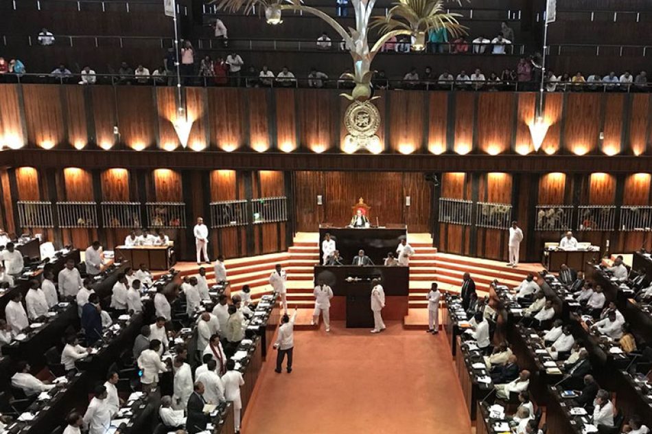 Parlamento de Sri Lanka elegirá nuevo presidente en la próxima semana