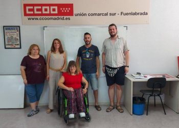 Verdes EQUO Fuenlabrada se reúne con los representantes de CC.OO. comarca sur