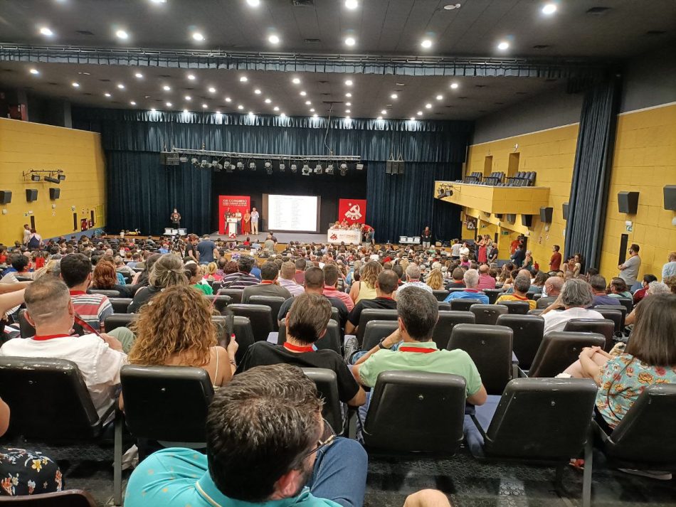 El Partido Comunista de España (PCE) en Rivas Vaciamadrid saluda las síntesis del XXI Congreso PCE