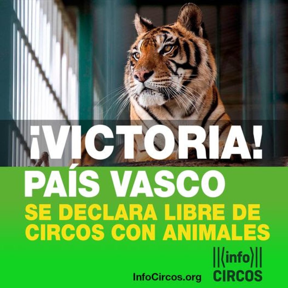 País Vasco prohíbe los circos con animales