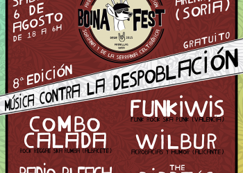 Este sábado vuelve la música contra la despoblación, Boina Fest multiplicará por 15 la población de Arenillas (Soria)