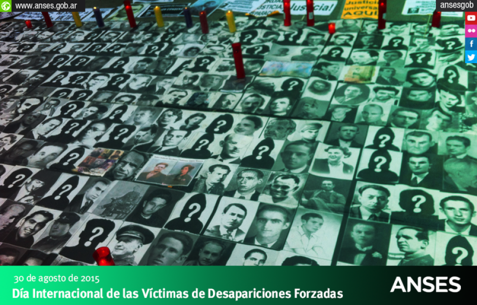 Su búsqueda, una cuestión de Estado: Día Internacional de las Víctimas de Desapariciones Forzadas