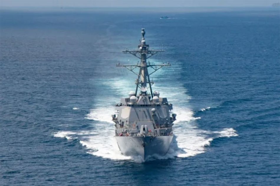 China vigila el paso de buques militares de EEUU por el estrecho de Taiwán