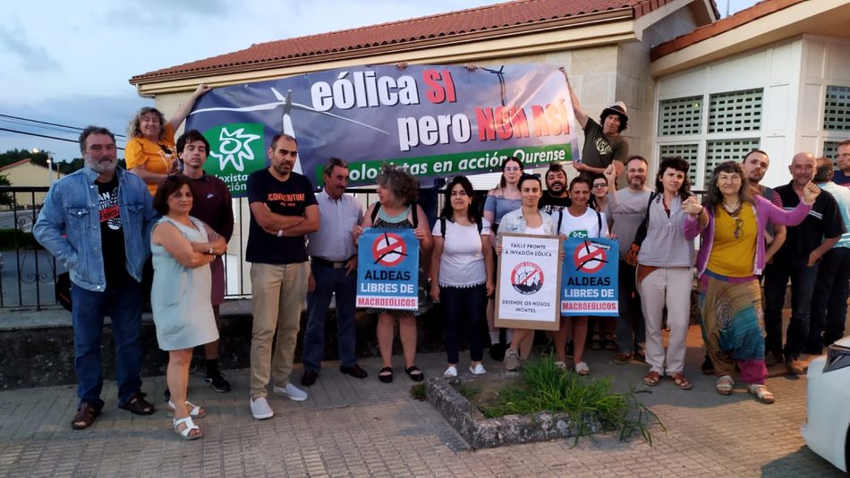 Stop Eólicos avanza a súa oposición a un novo polígono eólico en Verea