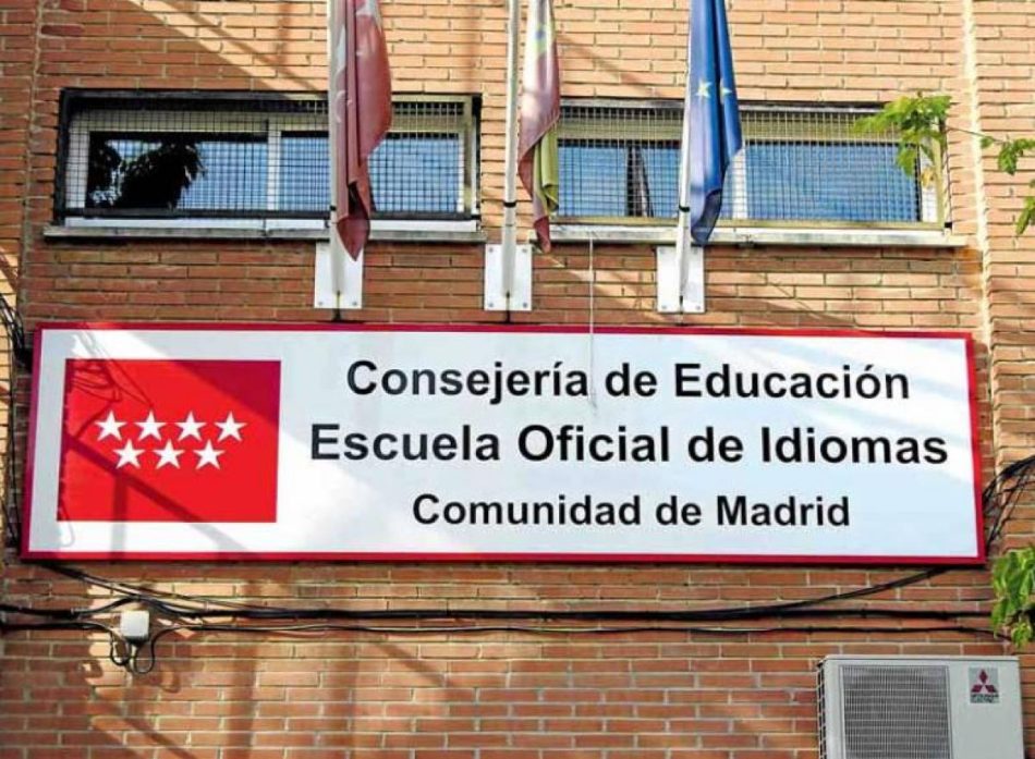 Madrid desincentiva la matriculación en las Escuelas Oficiales de Idiomas