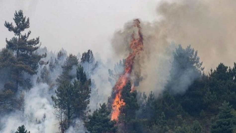 El incendio de Cures obliga a la evacuación de 700 personas