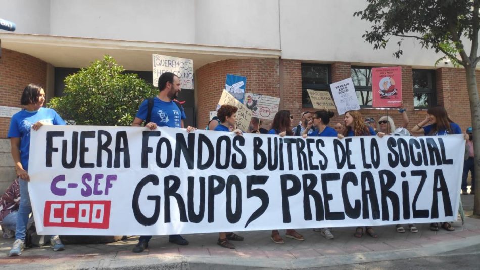 CCOO critica el comportamiento “impresentable” de Grupo 5