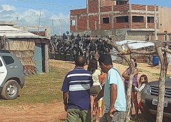 Policías antidisturbios desalojan a 340 familias de campamento del MST en Rio Grande do Norte