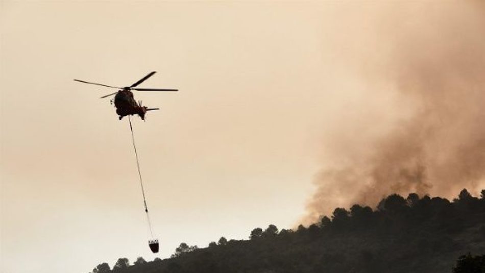 Más de 3.500 hectáreas son afectadas tras incendio en Bejís (Castellón)