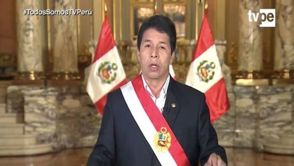 Presidente peruano califica de ilegal el allanamiento al Palacio de Gobierno