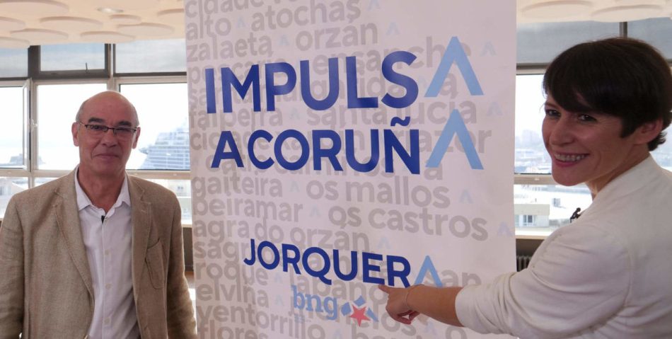 Pontón: “Jorquera é unha garantía para A Coruña e será un  alcalde coas mans libres para defender os intereses da cidade”